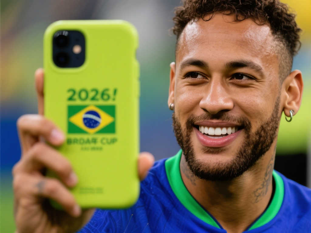 内马尔手机壳文字曝光：目标直指2026世界杯